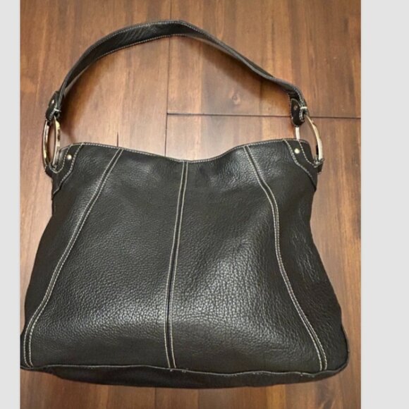 Tignanello Handbags - Tignanello Women's Hobo Shoulder Bag Purse Handbag Black